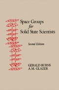 Space Groups For Solid State Scientists