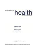 An Invitation To Health: Brief Edition