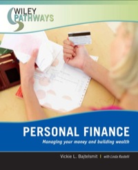 PERSONAL FINANCE MANAGING YOUR MONEY AND BUILDING WEALTH