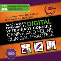 BLACKWELLS 5 MINUTE VETERINARY CONSULT CANINE AND FELINE
