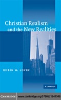 Christian Realism And The New Realities