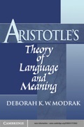 Aristotle's Theory Of Language And Meaning