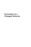 Economics In A Changed Universe: Joseph E. Stiglitz, Globalization, And The Death Of 'free Enterprise'
