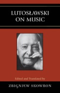 Lutoslawski On Music