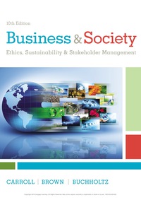 BUSINESS AND SOCIETY ETHICS SUSTAINABILITY AND STAKEHOLDER MANAGEMENT