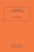 An Extension Of Casson's Invariant. (am-126)