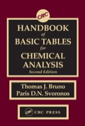 Crc Handbook Of Basic Tables For Chemical Analysis, Second Edition