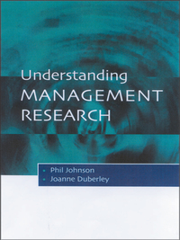 UNDERSTANDING MANAGEMENT RESEARCH AN INTRODUCTION TO EPISTEMOLOGY