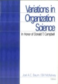 Variations In Organization Science: In Honor Of Donald T Campbell