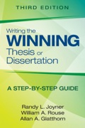 Writing The Winning Thesis Or Dissertation: A Step-by-step Guide