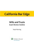 California Bar Edge: California Wills And Trusts Exam Review Outline For The Bar Exam