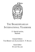 The Shakespearean International Yearbook: Volume 13: Special Section, Macbeth
