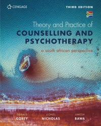 THEORY AND PRACTICE OF COUNSELLING AND PSYCHOTHERAPY SA
