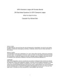 Uefa Champions League 245 Success Secrets - 245 Most Asked Questions On Uefa Champions League - What You Need To Know