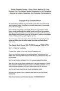 Tender Greatest Quotes - Quick, Short, Medium Or Long Quotes. Find The Perfect Tender Quotations For All Occasions - Spicing Up Letters, Speeches, And Everyday