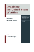 Imagining The United States Of Africa