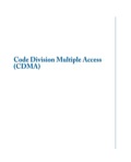 Code Division Multiple Access (cdma)