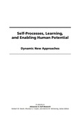 Self-processes, Learning And Enabling Human Potential: Dynamic New Approaches