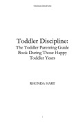 Toddler Discipline