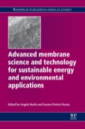 Advanced Membrane Science And Technology For Sustainable Energy And Environmental Applications
