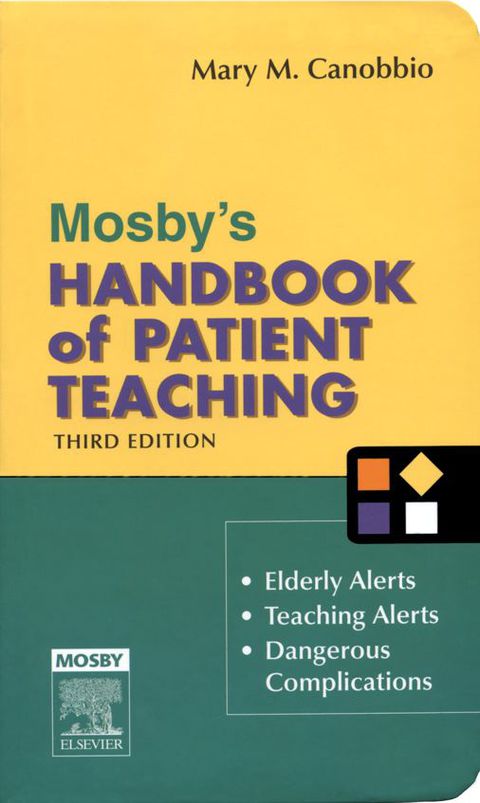 Cover image for book Mosby's Handbook of Patient Teaching
