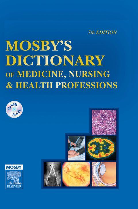 Cover image for book Mosby's Dictionary of Medicine, Nursing & Health Professions (with Audio)
