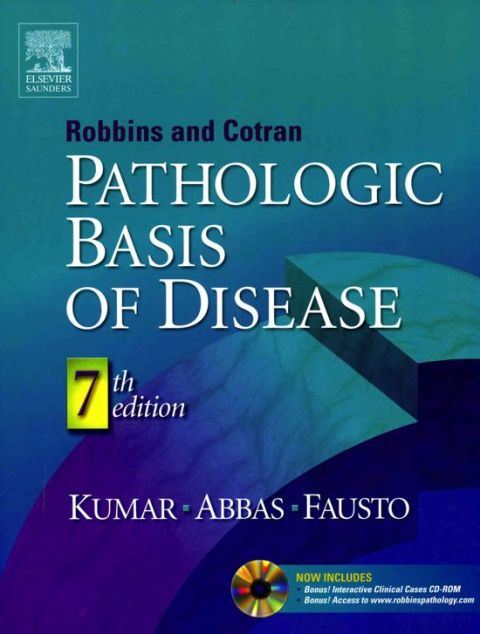 Cover image for book Robbins & Cotran Pathologic Basis of Disease