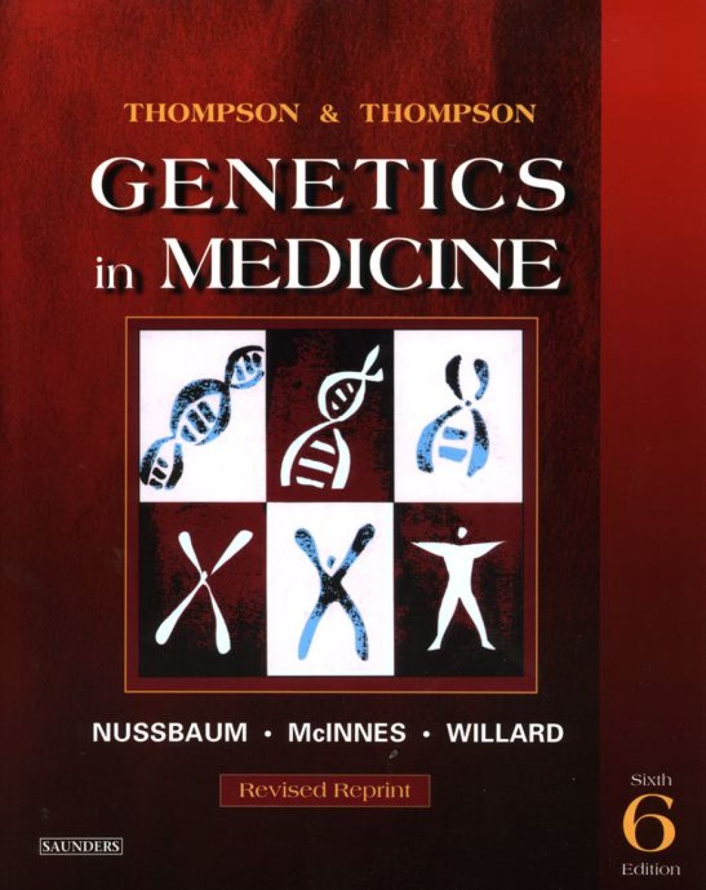 Reflowable Thompson & Thompson Genetics in Medicine; $66.54