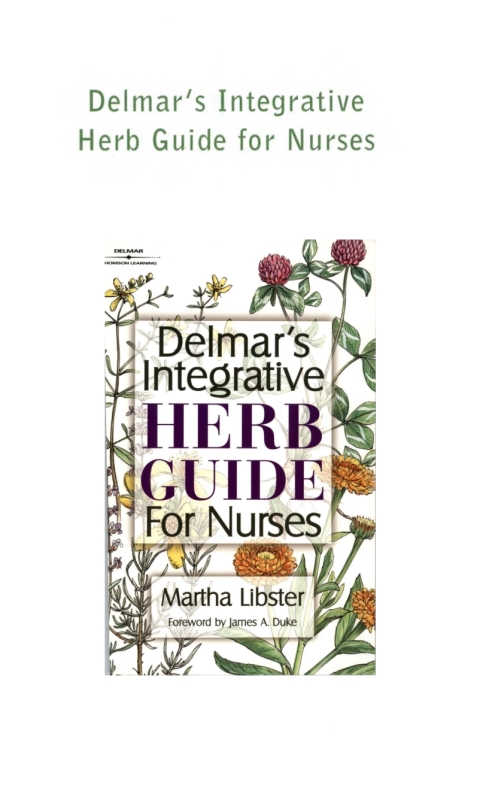 Cover image for book Integrative Herb Guide for Nurses