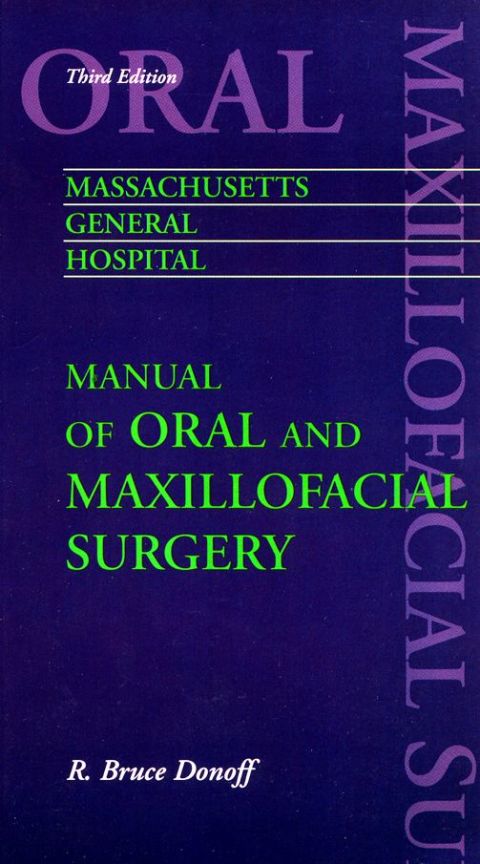 Cover image for book Massachusetts General Hospital Manual of Oral and Maxillofacial Surgery