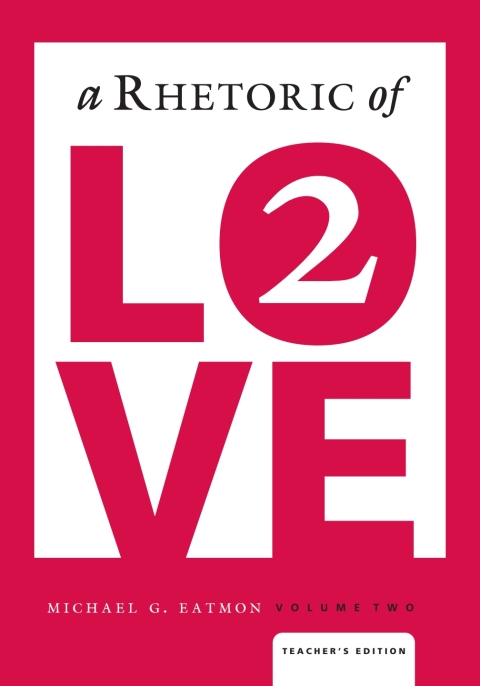 Cover image for book A Rhetoric of Love 2 Teacher's Edition