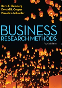 Business Research Methods 4th Edition | 9780077157487, 9780077157494 ...