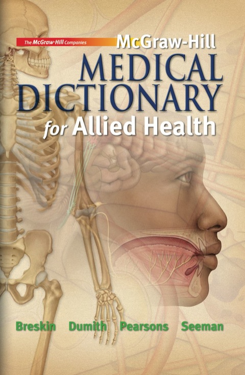 Cover image for book McGraw-Hill Medical Dictionary for Allied Health