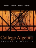 College Algebra: Graphs and Models - Barnett, Raymond; Ziegler, Michael; Byleen, Karl; Sobecki, David