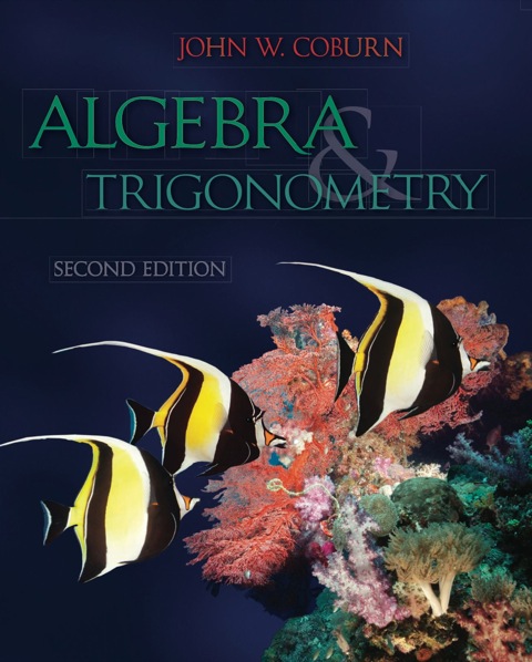 Cover image for book Algebra and Trigonometry