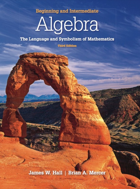 Cover image for book Beginning and Intermediate Algebra: The Language & Symbolism of Mathematics