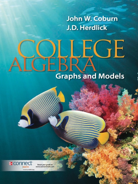 Cover image for book College Algebra: Graphs & Models