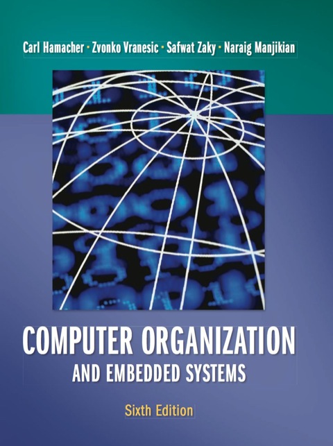 Cover image for book Computer Organization and Embedded Systems