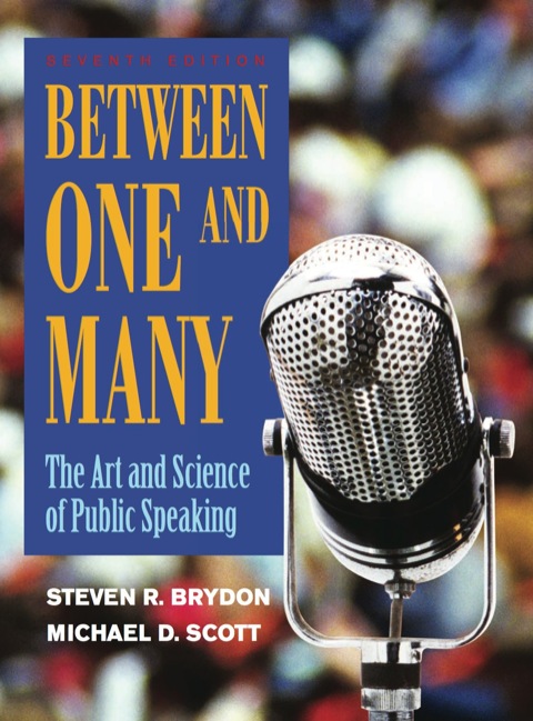 Cover image for book Between One and Many: The Art and Science of Public Speaking