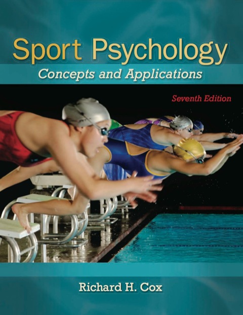 Cover image for book Sport Psychology: Concepts and Applications