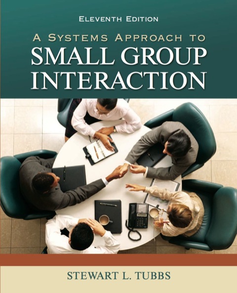 Cover image for book A Systems Approach to Small Group Interaction