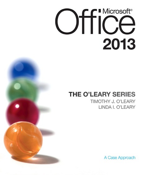 Cover image for book The O'Leary Series: Microsoft Office 2013
