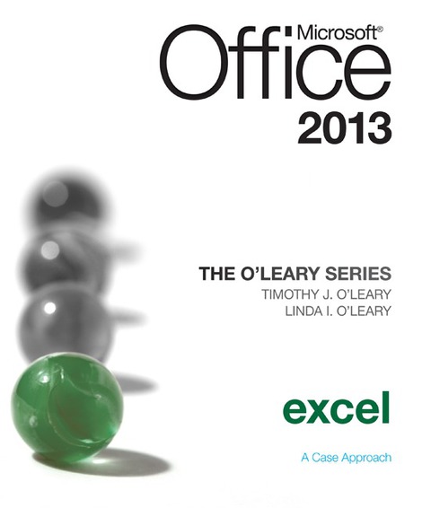 Cover image for book The O'Leary Series: Microsoft Office Excel 2013