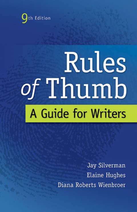 Cover image for book Rules of Thumb