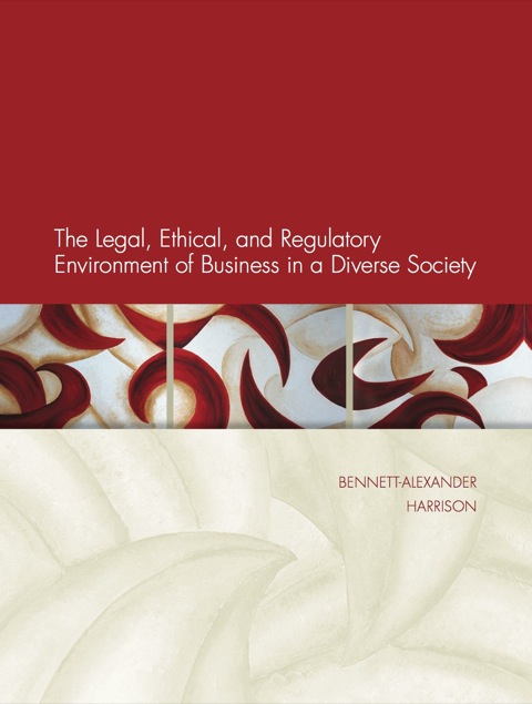 Cover image for book The Legal, Ethical, and Regulatory Environment of Business in a Diverse Society