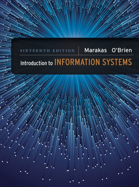 Cover image for book Introduction to Information Systems