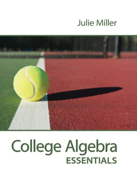 Cover image for book College Algebra Essentials