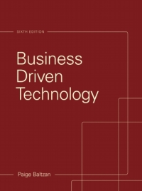 Business Driven Technology 6th Edition 9780073376905