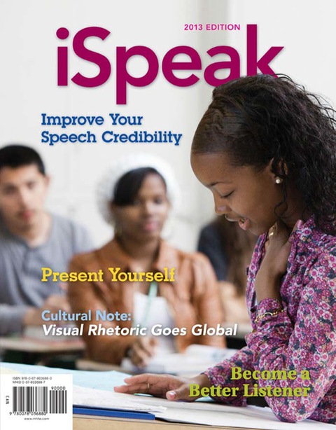 Cover image for book iSpeak: Public Speaking for Contemporary Life