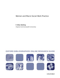 Cover image: Women and Macro Social Work Practice: Oxford Bibliographies Online Research Guide